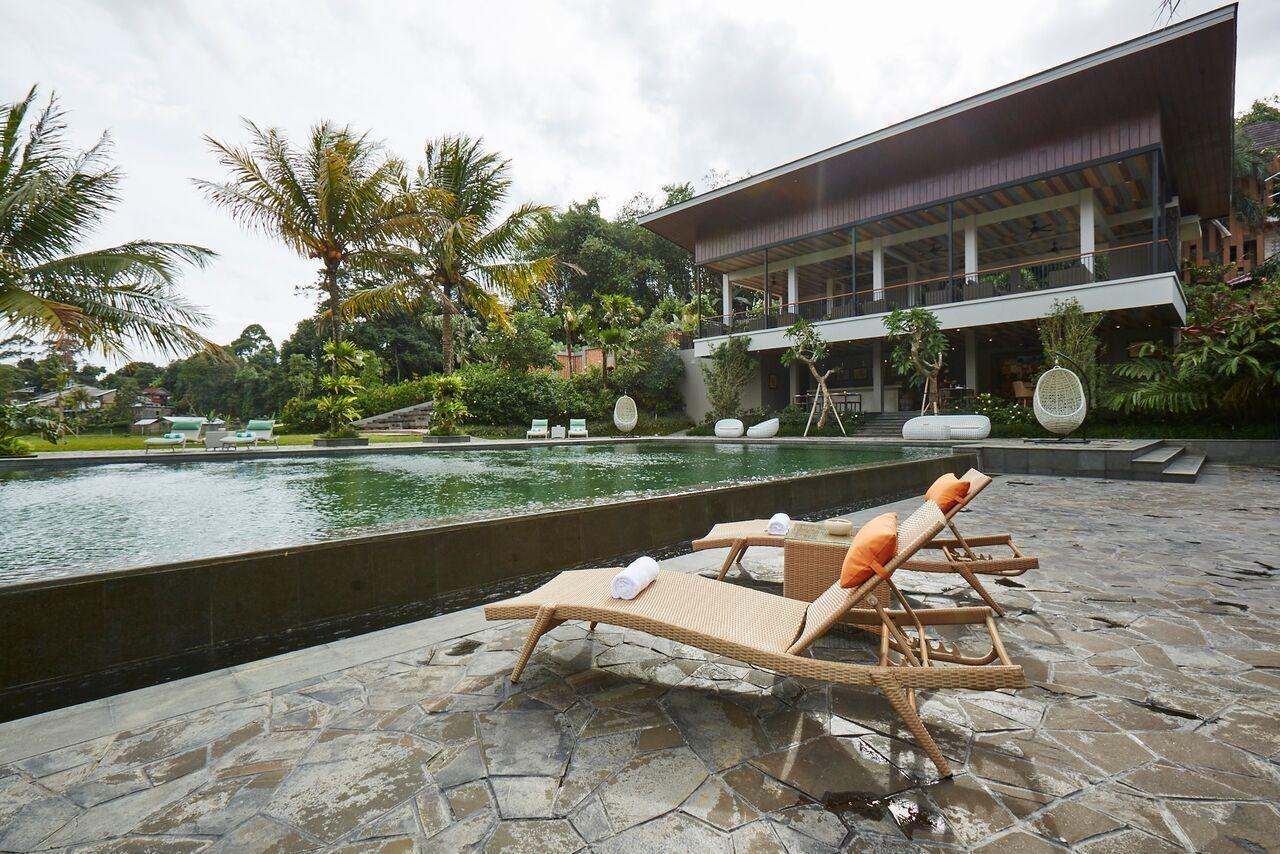 Amanuba Hotel & Resort Rancamaya Bogor Exterior foto
